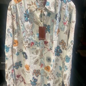 7Diamonds Vintage woven Shirt Sz XL